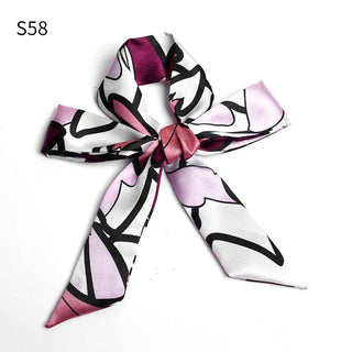 Abstract Skinny Scarf