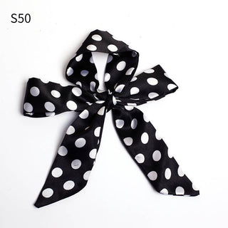 Abstract Skinny Scarf