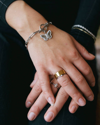 Keepsake Chain Bracelet | Charm Bracelet Gold & Silver 