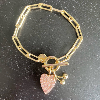 Keepsake Chain Bracelet | Charm Bracelet Gold & Silver 