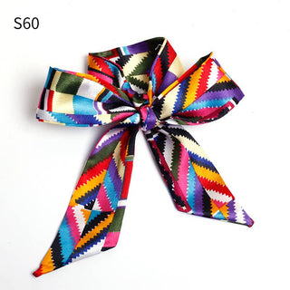 Abstract Skinny Scarf