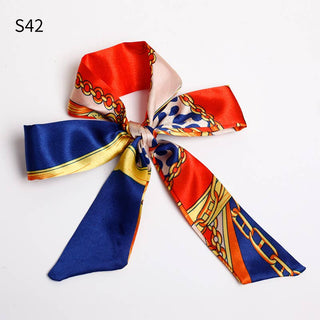 Abstract Skinny Scarf