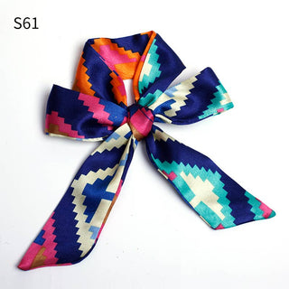 Abstract Skinny Scarf