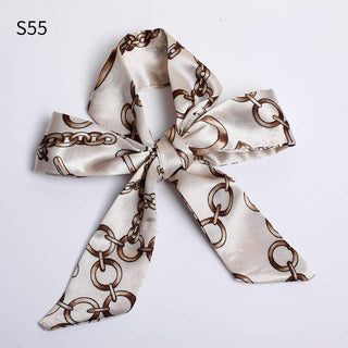 Abstract Skinny Scarf