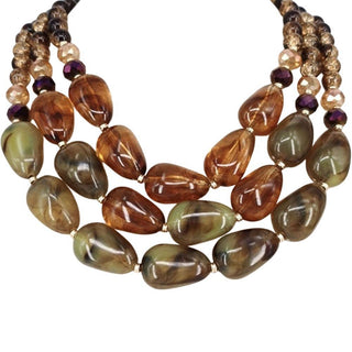 Bev Beaded Multi-Strand Necklace