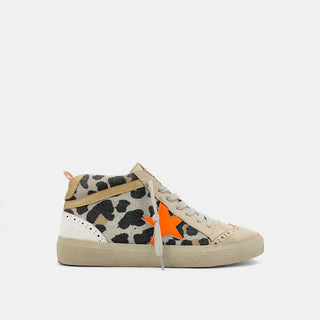 Paulina Kids Leopard Distressed Sneaker