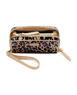 Consuela Wristlet Wallet Blue Jag