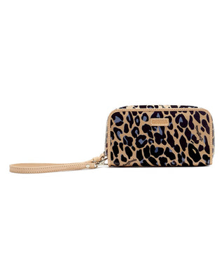 Consuela Wristlet Wallet Blue Jag