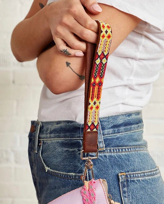 Consuela Leather Wristlet Strap